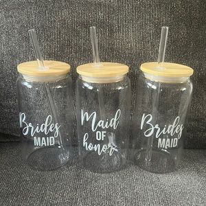 Bridal Party glasses
